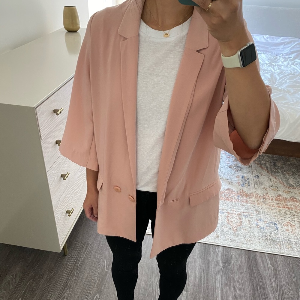 Forever21 Oversized Pink Blazer - Picture 8 of 8